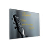 Plaque funéraire guitariste 29 Plaquedeces.fr